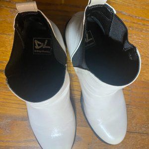 white boots
